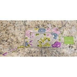 NEW Vera Bradley Accordion Wallet Watercolor Zip Around NWT